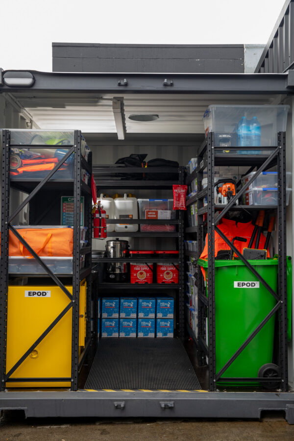 10FT Container Shelving & Work Station