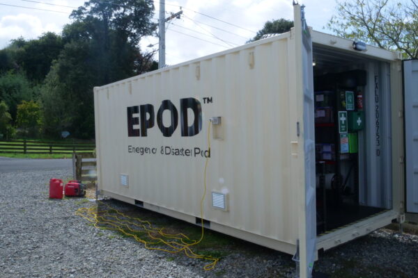 20 Foot EPOD - External View & Generator