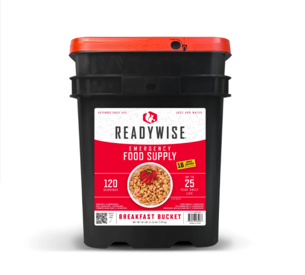 Readywise MRE Emergency Food - 120 Serve (Breakfast)