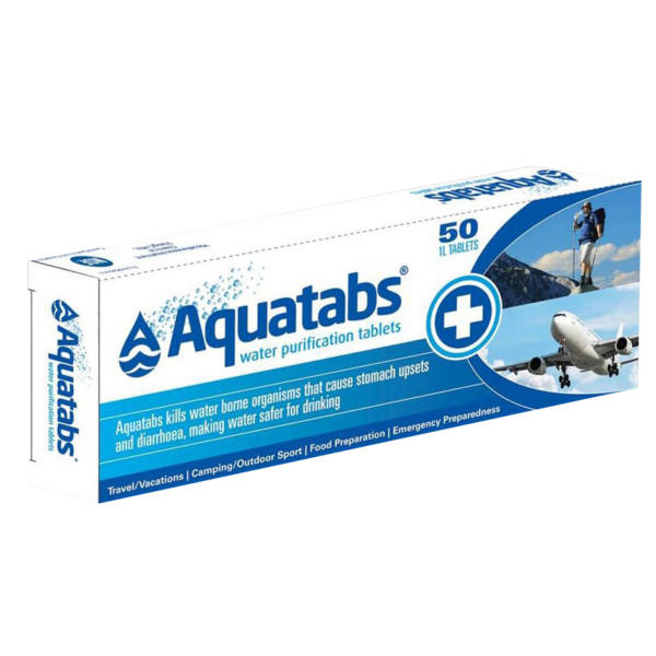 Aquatabs Water Purification 8.5mg Box 50