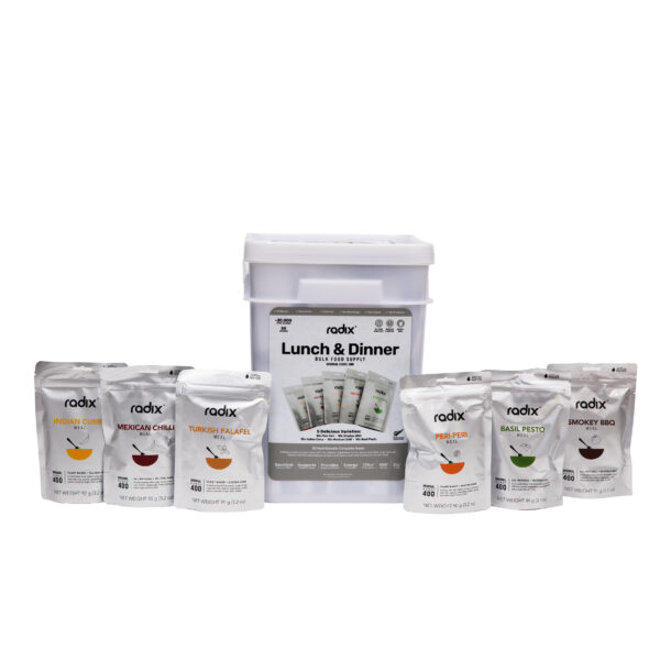 Radix Emergency Food Supply - Lunch & Dinner 5 Pack - Image 2