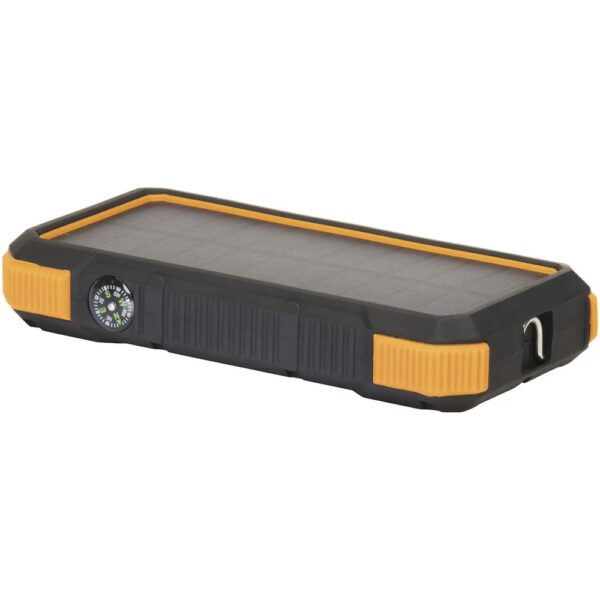 Power Bank (Solar) 20,000mAh Water Resistant Power Bank with Wireless QI + Solar Recharging