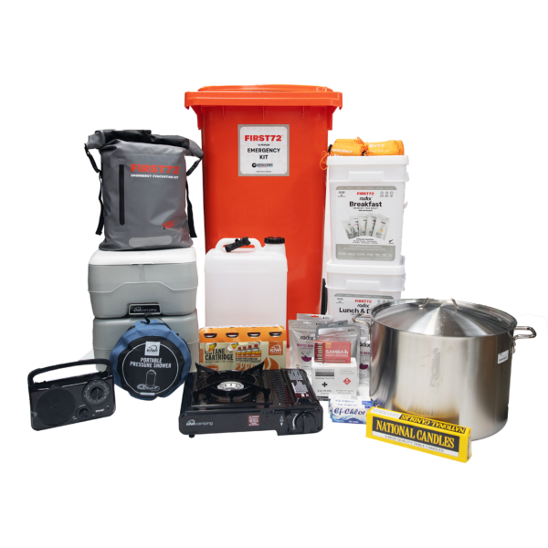 10-Person Emergency Kit (240L Wheelie Bin)