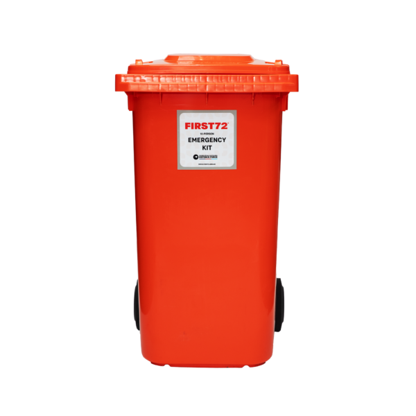 10-Person Emergency Kit (240L Wheelie Bin) - Image 2