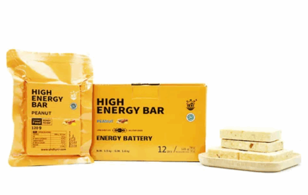 High Energy Emergency Food Ration - 12 Pack 120G Peanut Flavour - Image 2