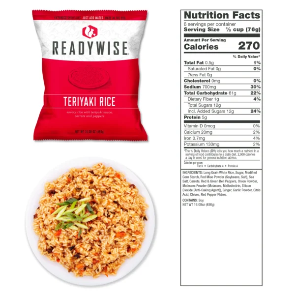 Readywise Emergency Food Supply - 72 Hour Kit - Image 3